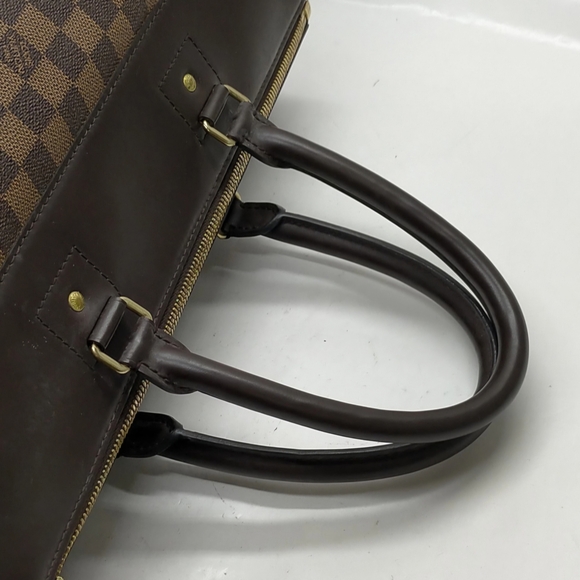 Louis Vuitton Checkered Greenwich Damier Brown Bag - Picture 10 of 16